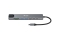 Equip Adapter USB-C->HDMI/GbE/2xUSB-A/+ 4K/ 30Hz 0.25m Alu.
