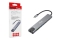 Equip Adapter USB-C->HDMI/GbE/2xUSB-A/+ 4K/ 30Hz 0.25m Alu.