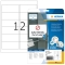 10017 Adressetiketten A4 weiß 99,1x42,3 mm repositionierbar Papier matt 300 St.