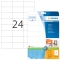 4390 Etiketten Premium A4, weiß 70x37 mm Papier matt 600 St.