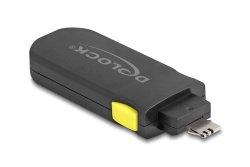 DELOCK USB Port Blocker Set für USB Typ-A Buchse 4 Stück