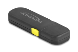 DELOCK USB Port Blocker Set für USB Typ-A Buchse 4 Stück