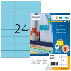 4408 Universaletiketten SuperPrint - 70 x 37 mm, blau,...