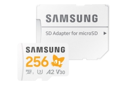 SD MicroSD Card 256GB Samsung Sonic inkl. Adapter (Class10) retail