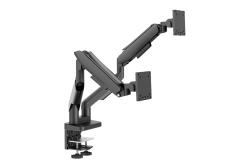 LC-Power Monitorarm für 2 Monitore bis zu 86,36 cm (B) Dual