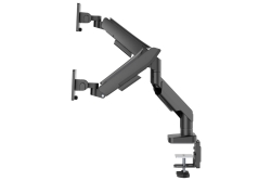 LC-Power Monitorarm für 2 Monitore bis zu 86,36 cm (B) Dual