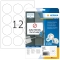 5067 Etiketten A4 weiß Ø 60 mm rund Movables/ablösbar Papier matt 300 St.
