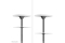 Neomounts DEH 23-43 2TFT 2Gelenke H:106-156cm Max.45KG sw