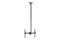 Neomounts DEH 37-70 1TFT 1Gelenk H:106-156cm Max.50KG sw