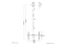 Neomounts DEH 37-70 1TFT 1Gelenk H:250-300cm Max.50KG sw