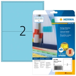 4498 Etiketten blau 199,6x143,5 mm Papier matt 40 St....