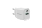 CONCEPTRONIC Ladegerät 2Port GaN USB-C/-A 33WPD3.0/PPS ws