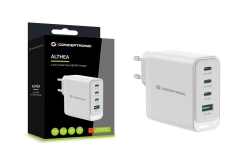 CONCEPTRONIC Ladegerät 4Port GaN 3xUSB-C/1xA100WPD3.0/PPS ws