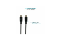 Mobilis Wall Charger 100W 2 USB-C+1 USB A GaN+cable 2m 100W