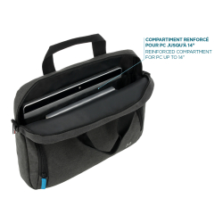Mobilis TheOne Basic Briefcase Toploading 11-14 darkgrey