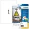 9500 Etiketten A4 Outdoor Klebefolie weiß 210x297 mm Folie matt 10 St.