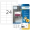 4691 Folienetiketten - 66 x 33,8 mm, weiß, extrem stark haftend, matt, Rand, 600 Stück
