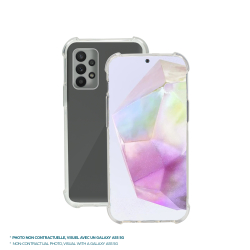 Mobilis R Series for Galaxy A55 5G - Transparent - Soft bag