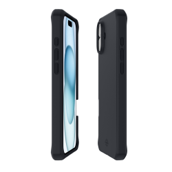 Mobilis SPECTRUM_R Case iPhone 16 solid bl. Mat - Soft bag