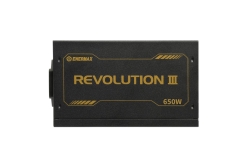 Enermax Power Supply 650W Revolution3 80+ Gold Black FULLMOD