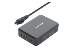 MANHATTAN 4-Port GaN USB Power Delivery-Ladestation 240W