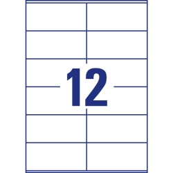 6175 Universal-Etiketten ultragrip - 105 x 48 mm,...