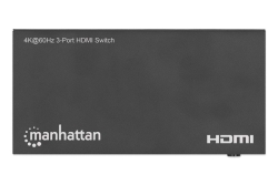 MANHATTAN 4K 60Hz 3-Port HDMI-Switch