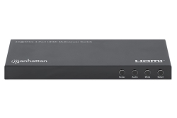 MANHATTAN 4K 30Hz 4-Port HDMI Multiviewer Switch