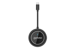 MANHATTAN 1080p Wireless HDMI-Displayadapter + USB-C Sender