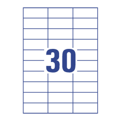 3489 Universal-Etiketten ultragrip - 70 x 29,7 mm,...