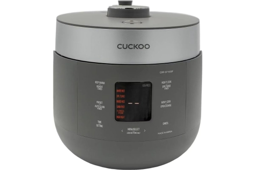 Cuckoo Reiskocher 1,80l CRP-ST1009F Twin Pressure grau