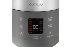 Cuckoo Reiskocher 1,80l CRP-ST1009F Twin Pressure grau