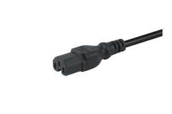 Equip Stromkabel C14 ->C15 St/Bu schwarz 3.00m
