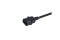 Equip Stromkabel C14 ->CEE 7/3 St/Bu schwarz 0.25m