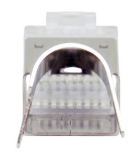 Equip Stecker Cat8.1 geschirmt RJ45 50Stk silber