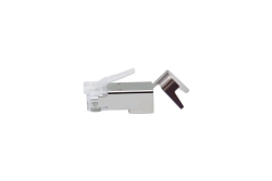 Equip Stecker Cat8.1 geschirmt RJ45 50Stk silber
