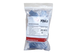 Equip Keystone-Koppler ungeschirmt Cat6A 2xRJ45 8Stk sw