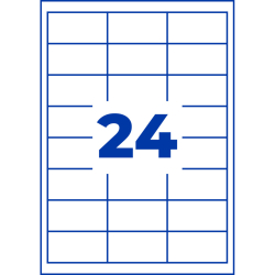 3658 Universal-Etiketten ultragrip - 64,6 x 33,8 mm,...