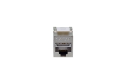 Equip Keystone Jack geschirmt Cat6A LSA schlank wzf.8Stk sil