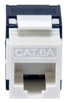 Equip Keystone Buchse ungeschirmt Cat6A LSA wzf.8Stk ws