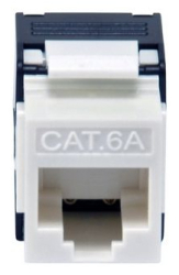 Equip Keystone Buchse ungeschirmt Cat6A LSA wzf.8Stk ws