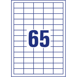 3666 Universal-Etiketten ultragrip - 38 x 21,2 mm,...