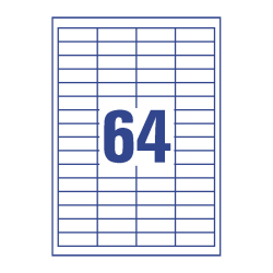 3667 Universal-Etiketten ultragrip - 48,5 x 16,9 mm,...