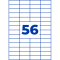 3668 Universal-Etiketten ultragrip - 52,5 x 21,2 mm, weiß, 5.600 Etiketten, permanent