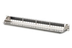 DIGITUS Patch Panel geschirmt 24-Port 19 blank
