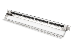DIGITUS Patch Panel geschirmt 24-Port 19 blank