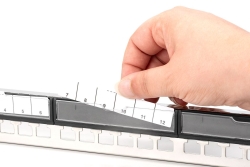 DIGITUS Patch Panel geschirmt 24-Port 19 blank