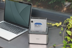 DIGITUS Docking USB ->2x 2,5/3,5 SATA HHD, SSD silber