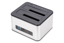 DIGITUS Docking USB ->2x 2,5/3,5 SATA HHD, SSD silber