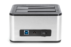DIGITUS Docking USB ->2x 2,5/3,5 SATA HHD, SSD silber